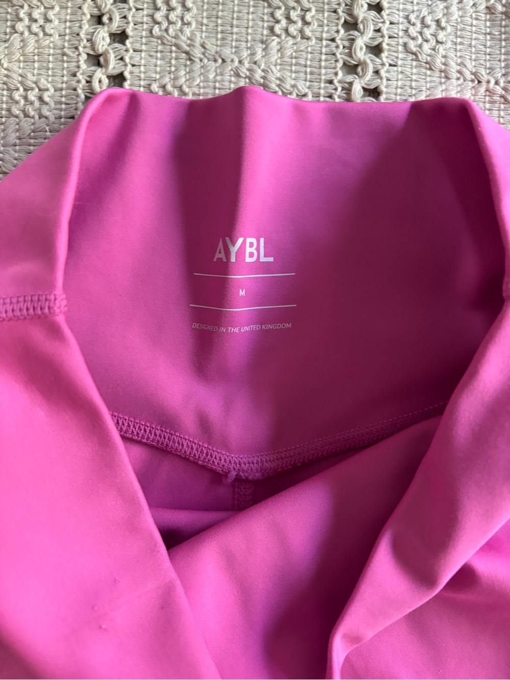 AYBL Pink Leggings and Sports Bra Set - Picture 13 of 14